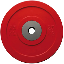 Toorx Fitness Bumper Plate - Olympische Halterschijf - 25 kg
