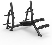 Spirit Fitness Olympic Decline Bench - Schuine Halterbank