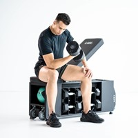 Lifemaxx Ronde PU Dumbbell Set - 2 x 10 kg-3