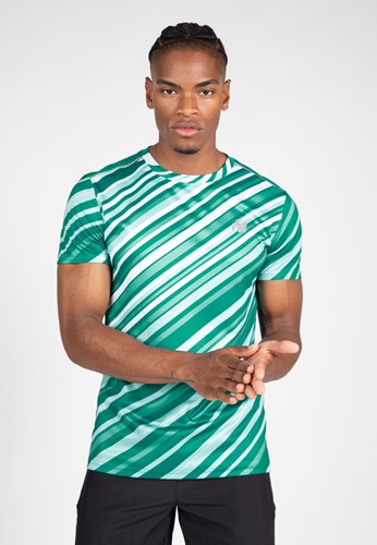Gorilla Wear Easton T-shirt - Groen/Wit
