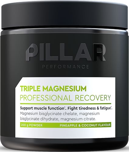 PILLAR Performance Triple Magnesium Poeder - 200 gr - Pineapple & Coconut
