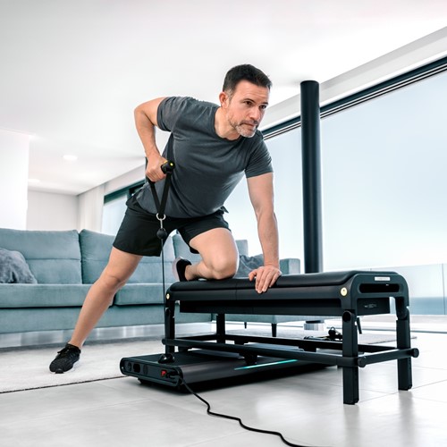 Flow Fitness Perform G1i met Perform Fitnessbank - Smart Home Gym - Krachtstation-2