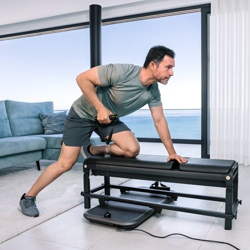 Flow Fitness DSG200i met Perform Fitnessbank - Smart Home Gym - Krachtstation-3