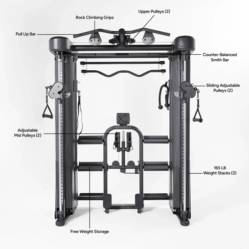 Inspire FT2 Pro Smith Machine Functional Trainer - Package Deal-3
