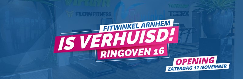 Fitwinkel Arnhem gaat verhuizen!