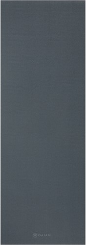 Gaiam Yoga Mat - Folkstone Grey - 4 mm