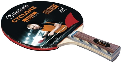 Garlando Cyclone Tafeltennis Bat - 4 Star - Bat voor training