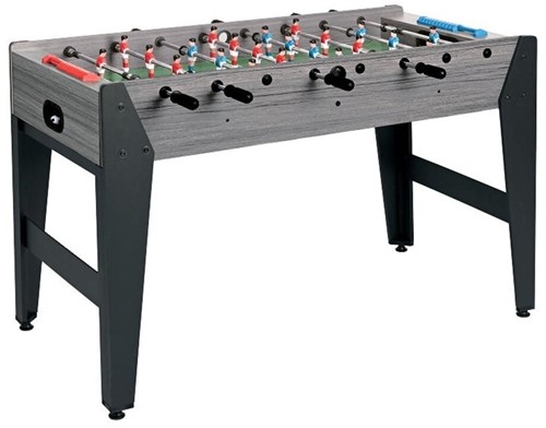 Garlando F-Zero Tafelvoetbal - Grijs Eiken - Telescopische Stangen
