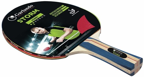 Garlando Storm Tafeltennis Bat - 2 Star - Bat voor Hobby