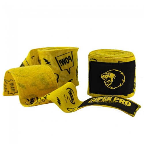 Super Pro Combat Gear Semi-Elastische Bandages - Pang/Paw Geel - 300 cm-2