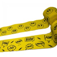 Super Pro Combat Gear Semi-Elastische Bandages - Pang/Paw Geel - 300 cm-3