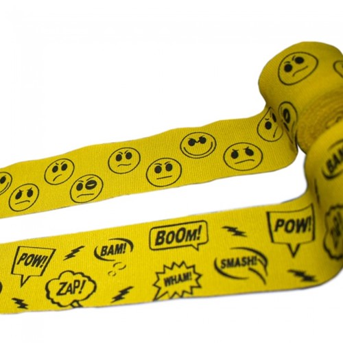 Super Pro Combat Gear Semi-Elastische Bandages - Pang/Paw Geel - 300 cm-3