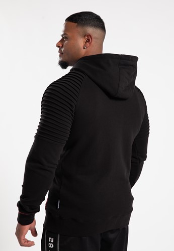 Gorilla Wear Georgia Zipped Hoodie - Zwart-2