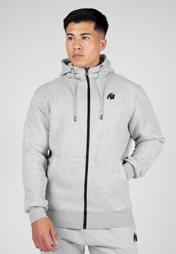 Gorilla Wear Kennewick Zipped Hoodie - Grijs