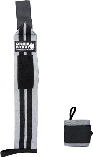 Gorilla Wear Wrist Wraps Pro - Grijs/Zwart-2