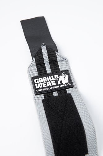 Gorilla Wear Wrist Wraps Pro - Grijs/Zwart-3