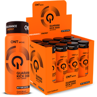 QNT Guarana Kick 2000 mg - Bitter Coffee - 12 x 80 ml