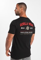 Gorilla Wear Warren T-shirt - Zwart - XL