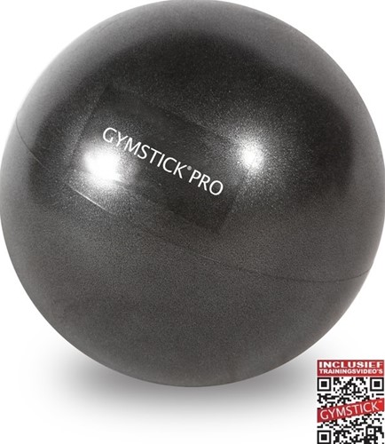 Gymstick Pro Core Pilates Bal - 22 cm - Zwart