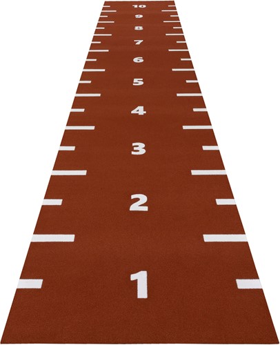 Sprinttrack Numbered - Red Clay