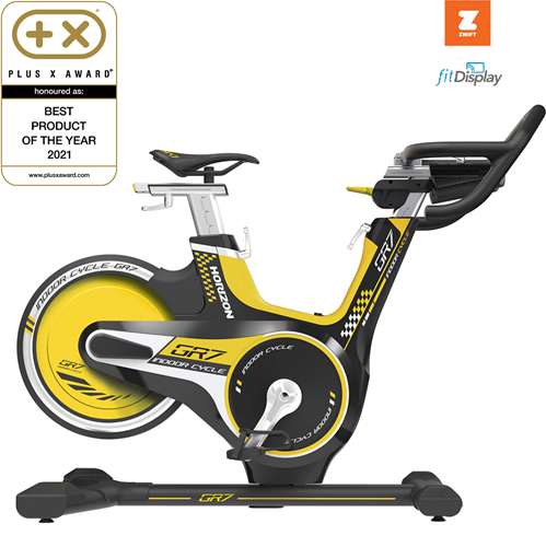 Horizon Fitness Indoor Cycle GR7 Spinningfiets - Gratis trainingsschema - Zwift Compatible