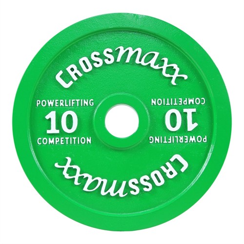 Lifemaxx Crossmaxx Gekalibreerde Halterschijven - 50 mm - 10 kg