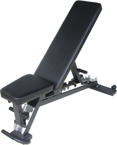 Lifemaxx Crossmaxx Adjustable Bench V2 - Verstelbare Trainingsbank - Zwart
