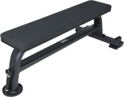 Lifemaxx Flat Bench V2 - Trainingsbank - Zwart