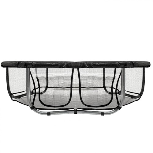 VirtuFit Trampolinerok met Opbergvak - Veiligheidsnet - 183 x 274 cm