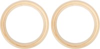 VirtuFit Houten Crossfit Gym Ringen - Inclusief straps