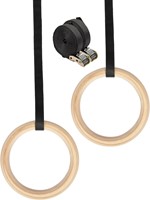 VirtuFit Houten Gym Ringen - Inclusief straps-3
