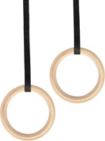 VirtuFit Houten Gym Ringen - Inclusief straps-2