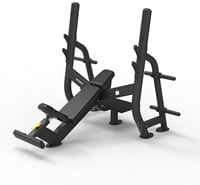 Spirit Fitness Olympic Incline Bench - Schuine Halterbank-3