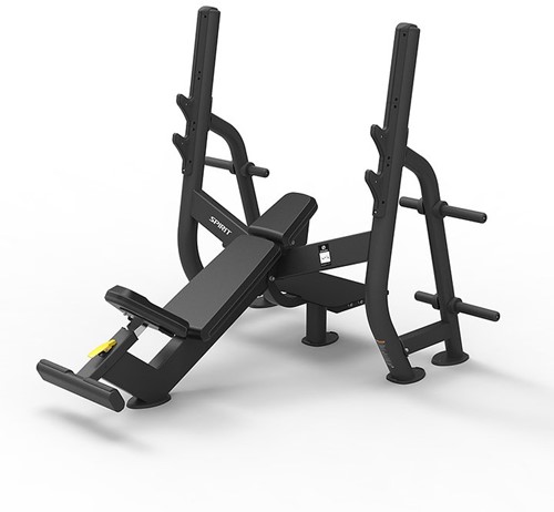 Spirit Fitness Olympic Incline Bench - Schuine Halterbank-3
