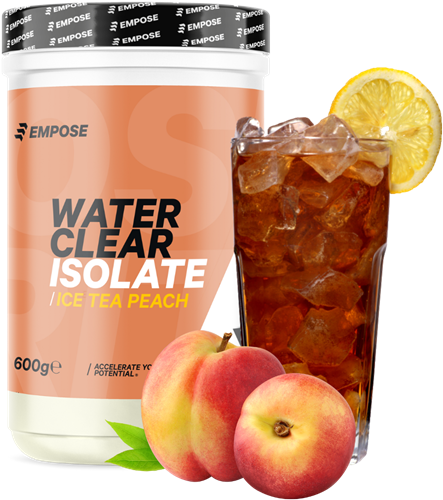 Empose Nutrition Water Clear Isolate - Proteine Ranja - Eiwit Poeder - 600 gr - Ice Tea Peach