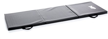 Muscle Power Tri-Fold Mat - Opvouwbare Yogamat - Zwart-2