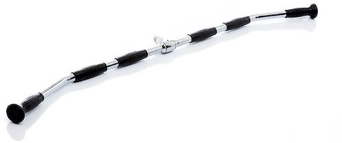 Muscle Power Lange Gebogen Lattrek Stang