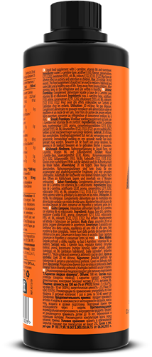 QNT L-Carnitine Liquid - 500 ml - Framboos-2