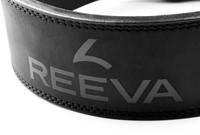 Reeva Lifting Belt van Zwart Leer - Verstelbare RVS Gesp-2