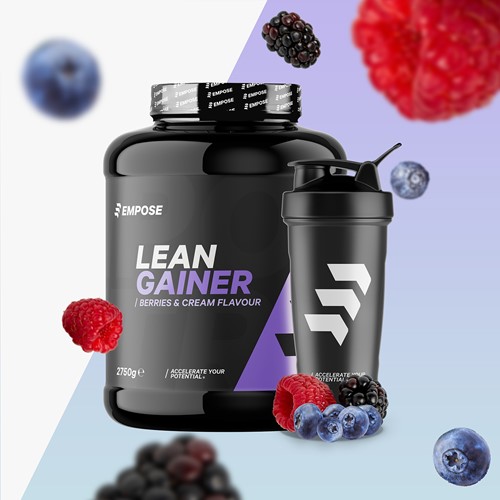 Empose Nutrition Lean Mass Gainer - 2750 gr - Berries & Cream-2