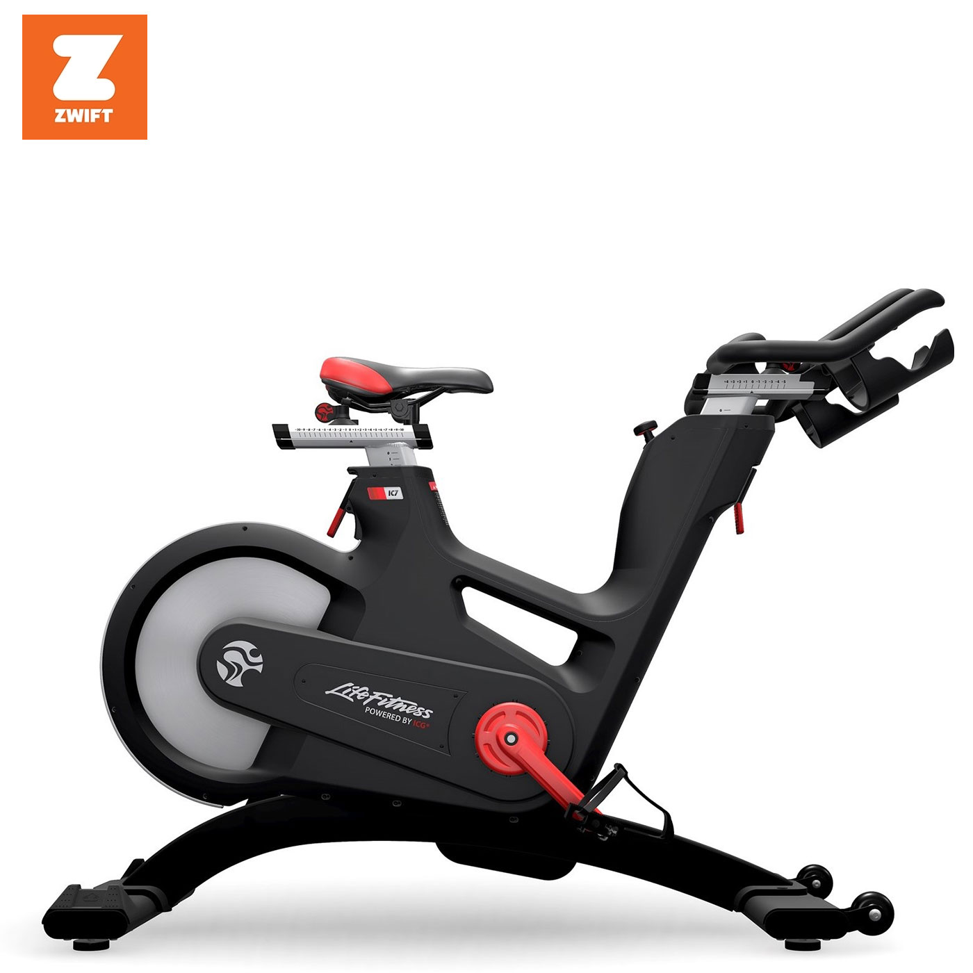 Life Fitness Tomahawk Indoor Bike Ic7 Montage Zwift Compatible life fitness kopen in de aanbieding