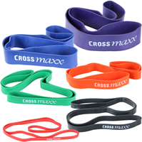 Lifemaxx Crossmaxx Resistance Band - Zwart - Licht / Medium-2