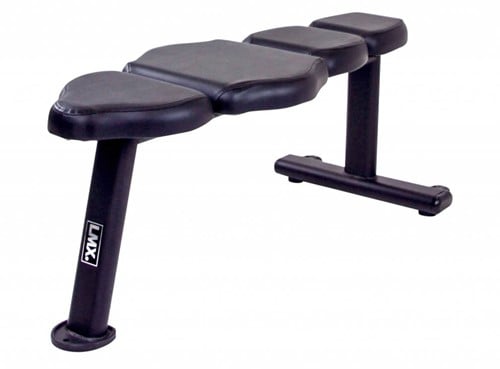 Lifemaxx Flat Bench - Trainingsbank - Zwart