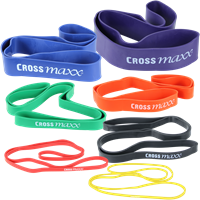 Lifemaxx Crossmaxx Resistance Band - Rood - Licht-2