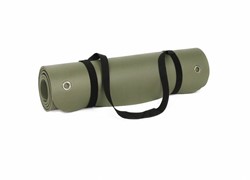 Lifemaxx LMX Pilates/Yoga Fitnessmat 180 cm - Olijfgroen