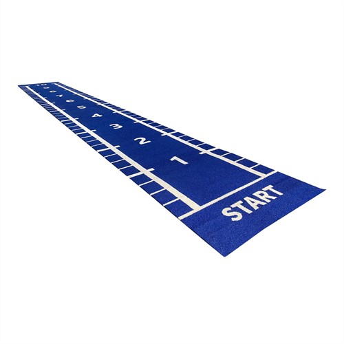 Lifemaxx Sprinttrack - Kunstgras - 1,5 x 11 m - Blauw-2