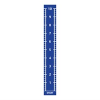 Lifemaxx Sprinttrack - Kunstgras - 1,5 x 11 m - Blauw-3