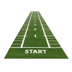 Lifemaxx Sprinttrack - Kunstgras - 2 x 15 m - Groen