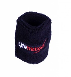 Lifemaxx Zweetband - Zwart