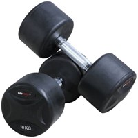 Lifemaxx Vaste Ronde Dumbbellset - 2 x 24 kg